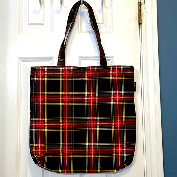 J. Crew Bags Jcrew Tartan Tote Poshmark
